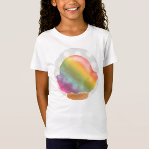 Rainbow Ice Cream Cone Sherbet - T-Shirt