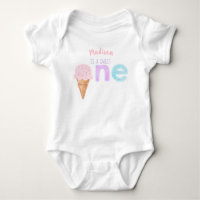 Rainbow Ice Cream First Birthday