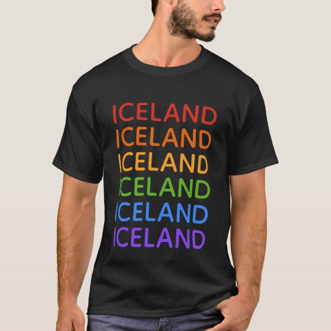 Rainbow Iceland shirts & jackets (Front)