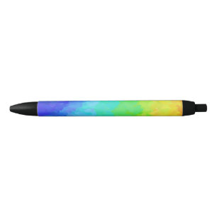 Rainbow Icy Black Ink Pen