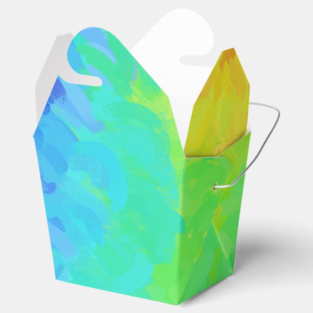 Rainbow Icy Favour Box (Opened)
