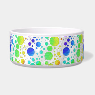 Rainbow Icy Polka Dot Pattern