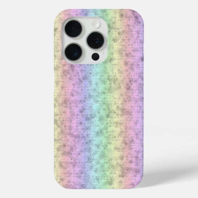 Rainbow in Elephant Skin Leather Optik Case-Mate iPhone Case (Back)