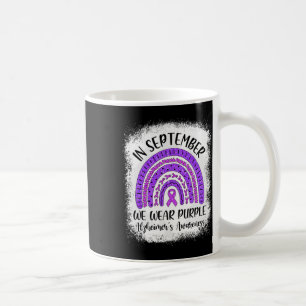 Rainbow In September We Wear Purple Heimerheimer's Coffee Mug