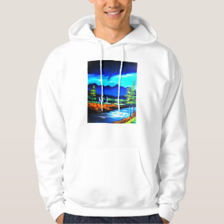 Rainbow in the Dark Clouds Hoodie