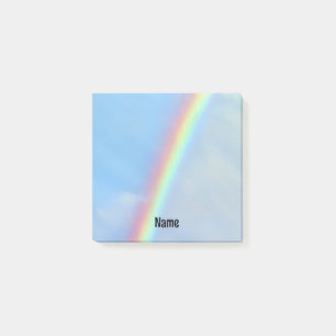 Rainbow in the Sky Personal Post It Note Pad