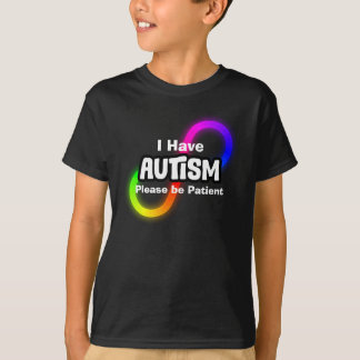 Rainbow Infinity Knot Autism Awareness   T-Shirt