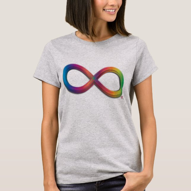 Rainbow Infinity T-Shirt (Front)