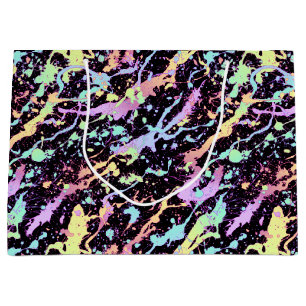 rainbow ink splash extreme : large gift bag