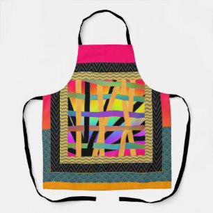 Rainbow Intertwined  Apron