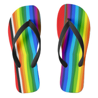 rainbow jandals