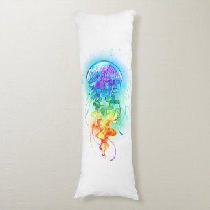 Rainbow jellyfish body cushion