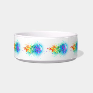 Rainbow jellyfish bowl