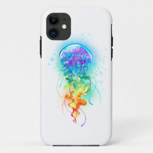 Rainbow jellyfish Case-Mate iPhone case