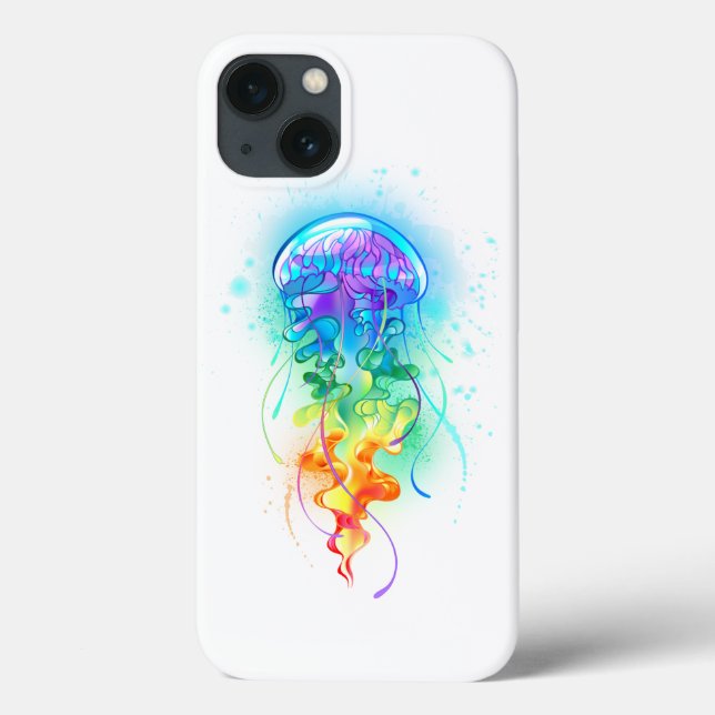 Rainbow jellyfish Case-Mate iPhone case (Back)