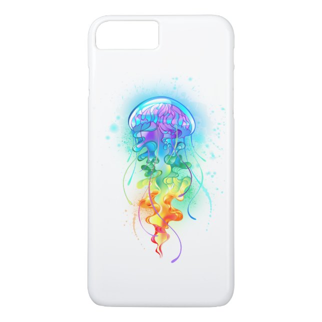 Rainbow jellyfish Case-Mate iPhone case (Back)