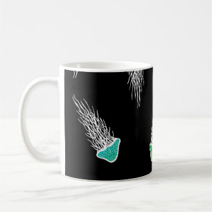 Rainbow jellyfish coffee mug