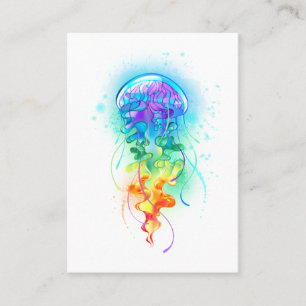 Rainbow jellyfish discount card