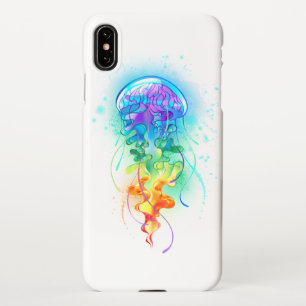 Rainbow jellyfish iPhone XS max case