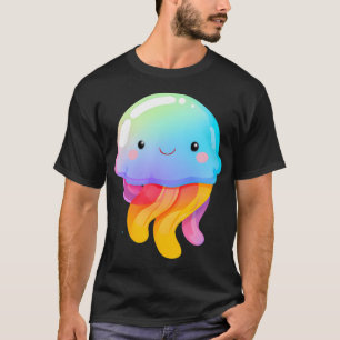 Rainbow Jellyfish Kawaii T-Shirt
