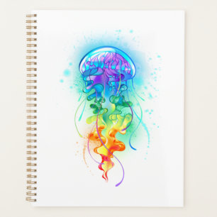 Rainbow jellyfish planner
