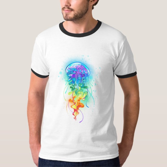 Rainbow jellyfish T-Shirt (Front)