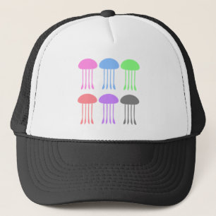 Rainbow Jellyfishes on Parade Trucker Hat