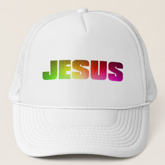 Rainbow Jesus Hat