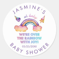 Rainbow Joy Baby Shower Favour