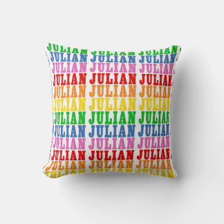 Rainbow Julian Cushion
