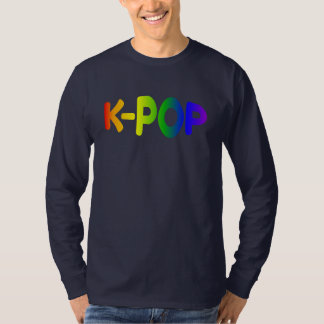 Rainbow K-Pop Long Sleeve T-Shirt