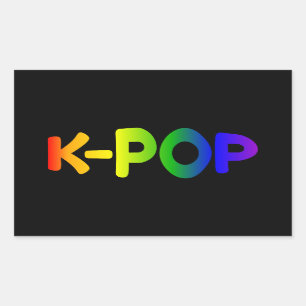 Rainbow K-Pop Sticker