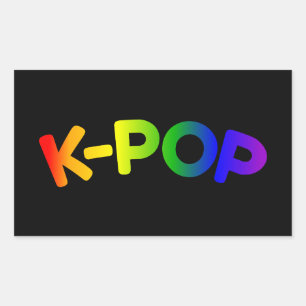 Rainbow K-Pop Sticker
