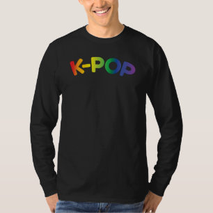 Rainbow K-Pop Ver 1 Long Sleeve T-Shirt