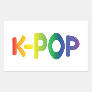 Rainbow K-Pop Ver 2 Sticker