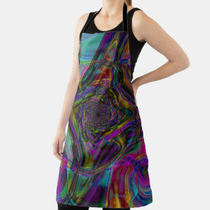 Rainbow Kaleidoscope  Apron