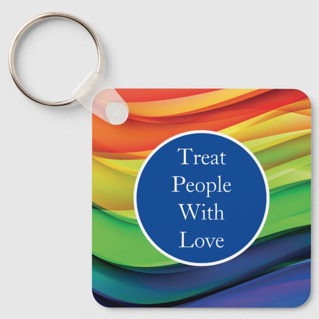 Rainbow Keychain (Front)