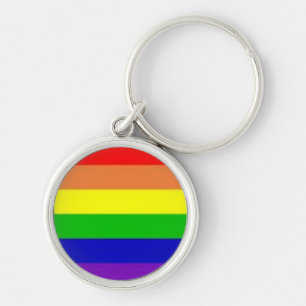 Rainbow-keychain Key Ring