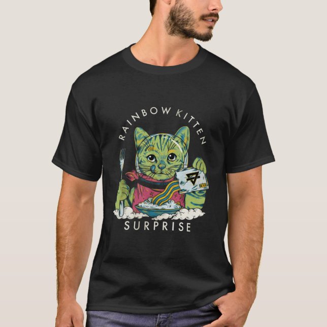 Rainbow Kitten Surprise T-Shirt (Front)