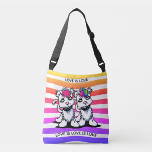 Rainbow Kitties Crossbody Bag