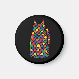 Rainbow Kitty Magnet