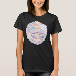 Rainbow Koi Fish Pride Sticker T-Shirt