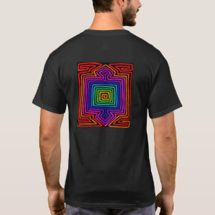 Rainbow Kuna Indian Mola T-Shirt