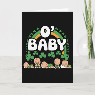 Rainbow Labour And Delivery Nurse Saint Patrick's Card