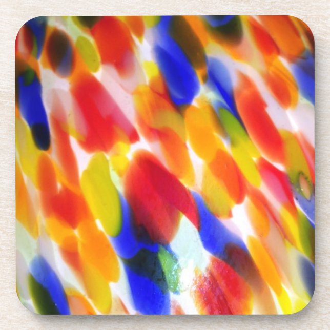 Rainbow Lamp Shade Coaster (Front)