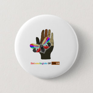 Rainbow Lanternfly 6 Cm Round Badge