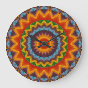 Rainbow Large Clock
