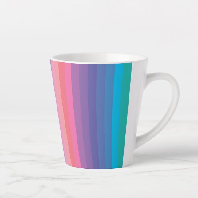Rainbow Latte Mug (Right)