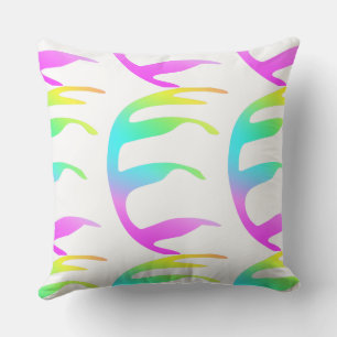 Rainbow Leaf  Cushion