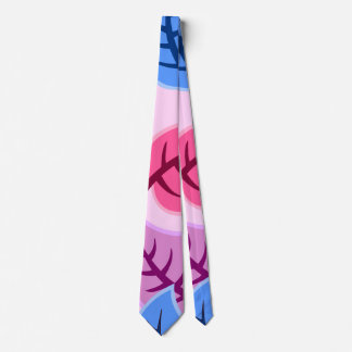 rainbow leaves tie